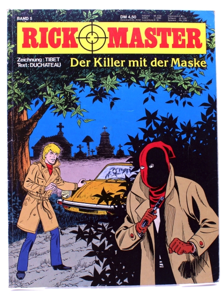 Rick Master Comic Album Nr. 5: Der Killer mit der Maske von Koralle